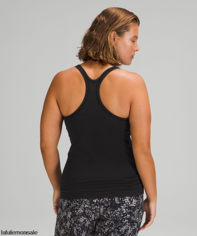 Lululemon Damen DELULU529 | Lululemon Deutschland Schwarzes Tanktop Von Ebb To Street